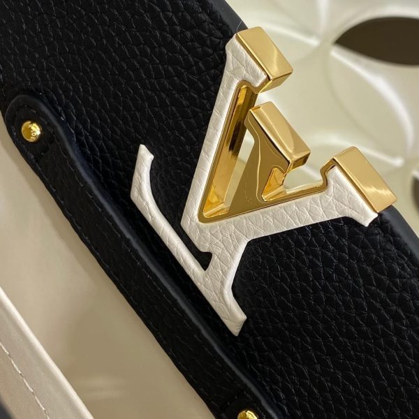 LV LOUIS VUITTON Capucines mini Handbag Black - Image 8