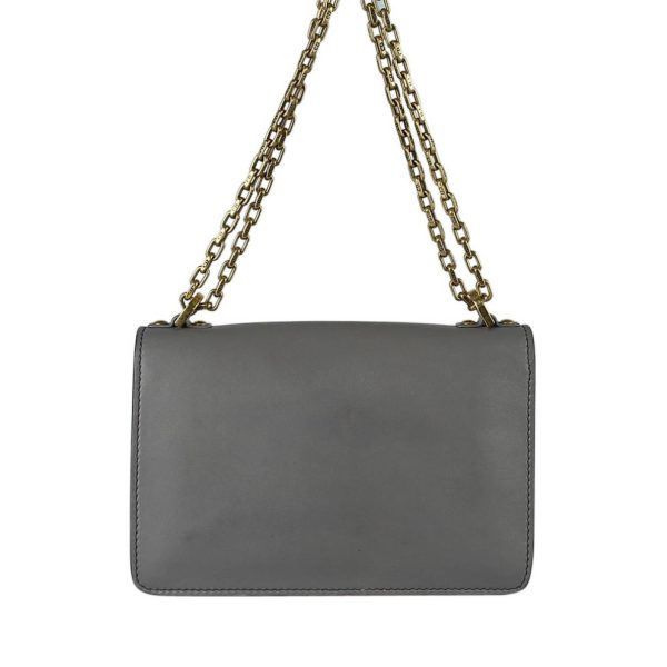 Christian Dior J'adior Gray Leather Shoulder Bag - Image 4