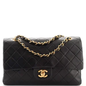 Replica Chanel Vintage Classic Double Flap Bag Quilted Lambskin Medium