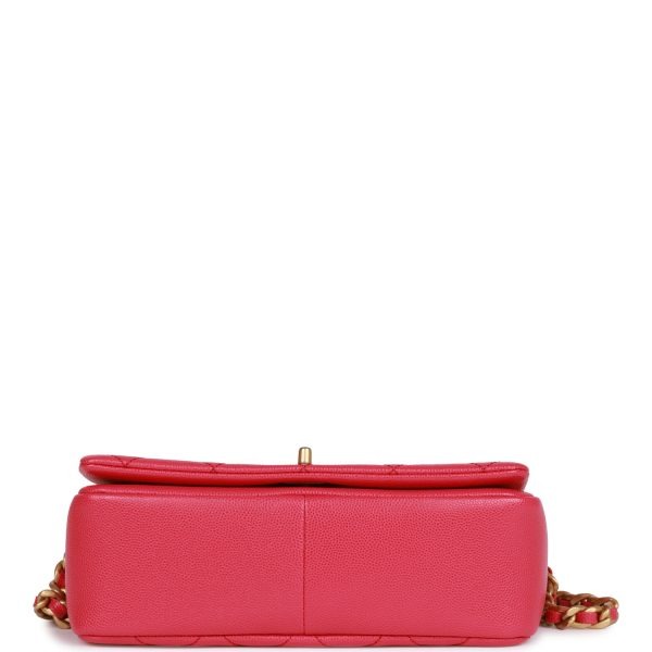 Chanel Fashion Therapy Flap Bag Hot Pink Caviar Gold Hardware - Image 6