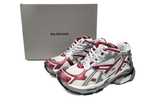 # Shoes Balenciaga Runner Burgundy 677403W3RB39069 - Image 2