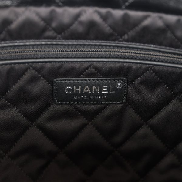 Chanel Small 22 Bag SO Black Calfskin Black Hardware - Image 8