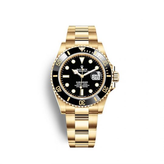 Replica Rolex Submariner Date Gold Black 126618LN Black