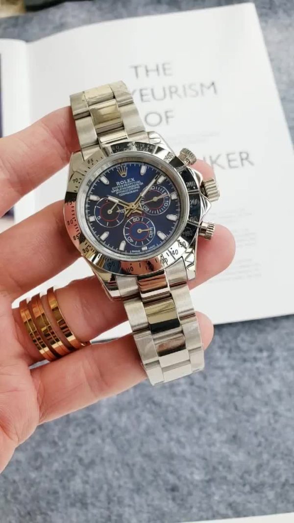 Swiss Replica Rolex Daytona Blue | RLX 196