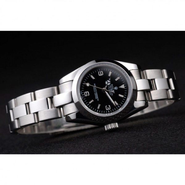 Rolex Explorer Polished Stainless Steel Black Dial 98089 - Image 5