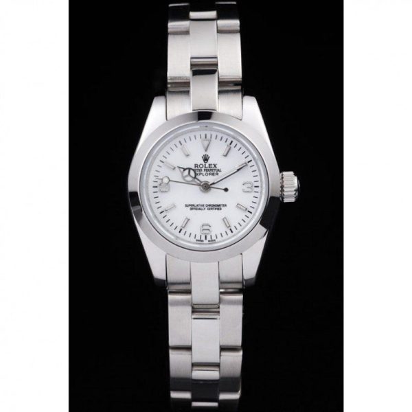 Rolex Explorer Polished Stainless Steel White Dial 98088 - Image 2