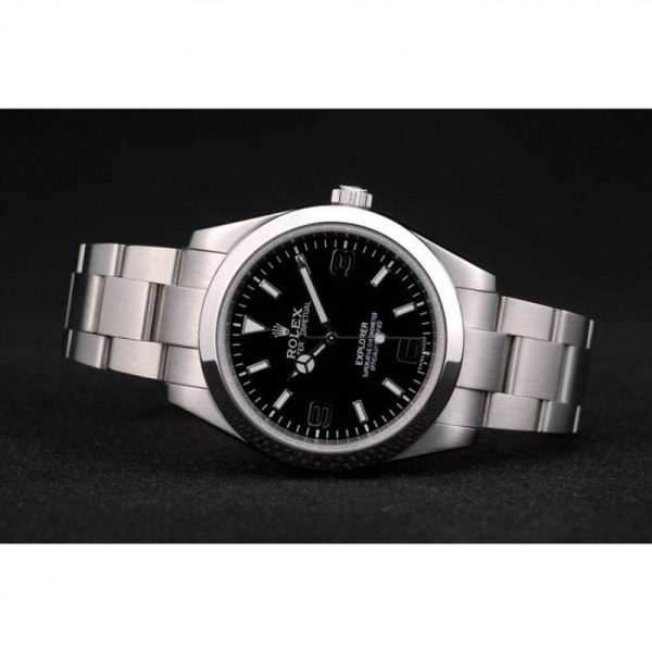 Rolex Explorer Stainless Steel Bezel Black Dial 42002 - Image 3