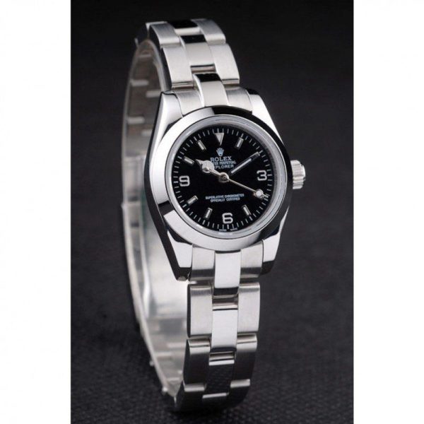 Rolex Explorer Polished Stainless Steel Black Dial 98089 - Image 3