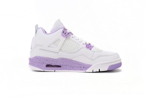 Replica Air Jordan 4 Oreo White Reps Purple CT8527-115