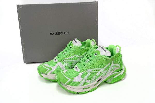 # Shoes Balenciaga Runner Fluo Green 677403W3RBM3590 - Image 2