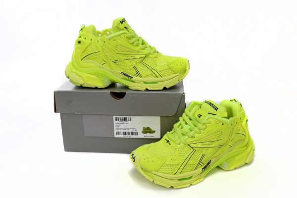 # Shoes Balenciaga Runner Lime 677403W3RB47500 - Image 3