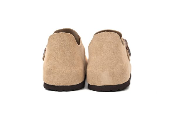 # Shoes Birkenstock London Suede Sandals Taupe 1010504 - Image 12