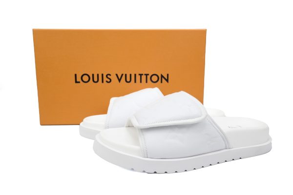 # Shoes Louis Vuitton Miami Mules White 1AA7RF - Image 2