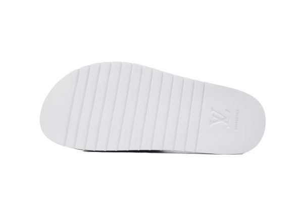 # Shoes Louis Vuitton Miami Mules White 1AA7RF - Image 8