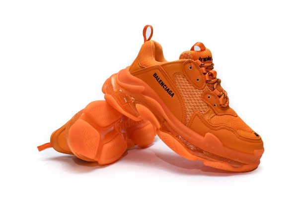 # Shoes Balenciaga Triple S Clear Sole Orange - Image 5