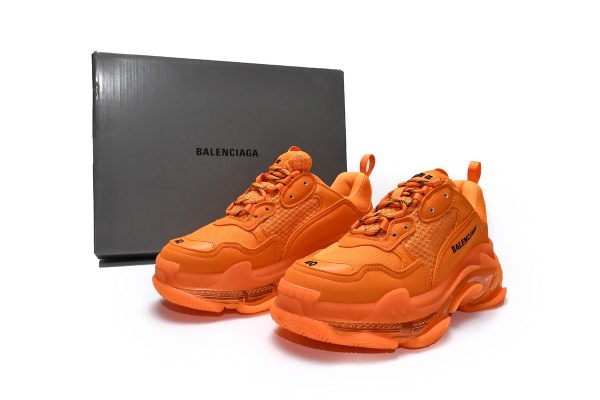 # Shoes Balenciaga Triple S Clear Sole Orange - Image 2