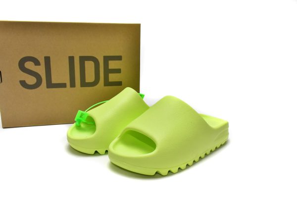 # Shoes Adidas Yeezy Slide Glow Green HQ6447 - Image 3