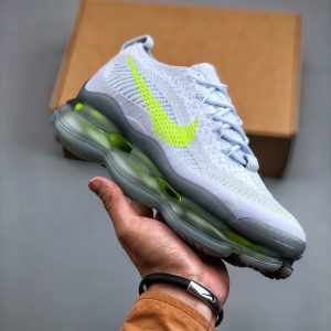 Nike Air Max Scorpion Flyknit Men's Shoes Replica Green White